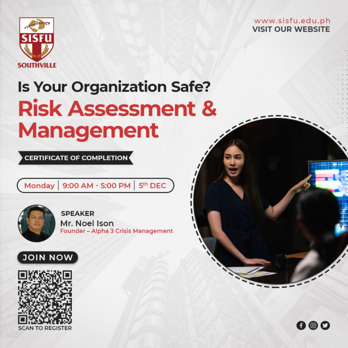 Is Your Organization Safe? Risk Assessment & Management