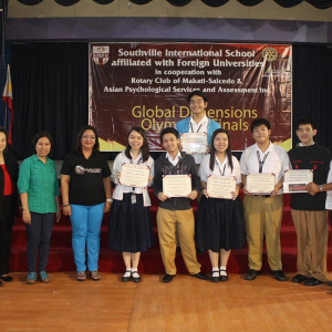 SISFU’s Global Dimensions Olympiad Finals 2015