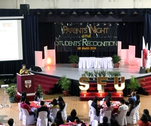 Parents’ Night and Students’ Recognition March 2014