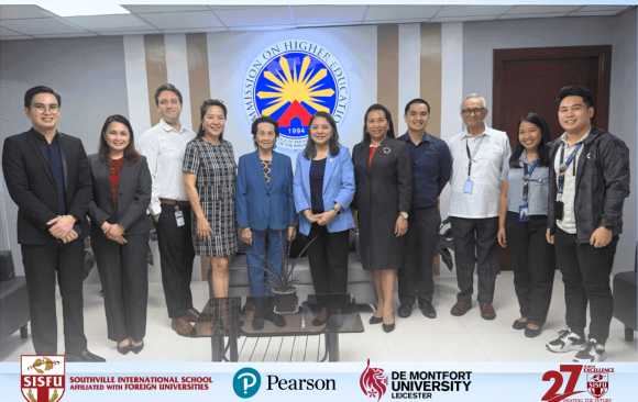 Strengthening Ties: SISFU Leadership Visits CHED Commissioner Valenzuela