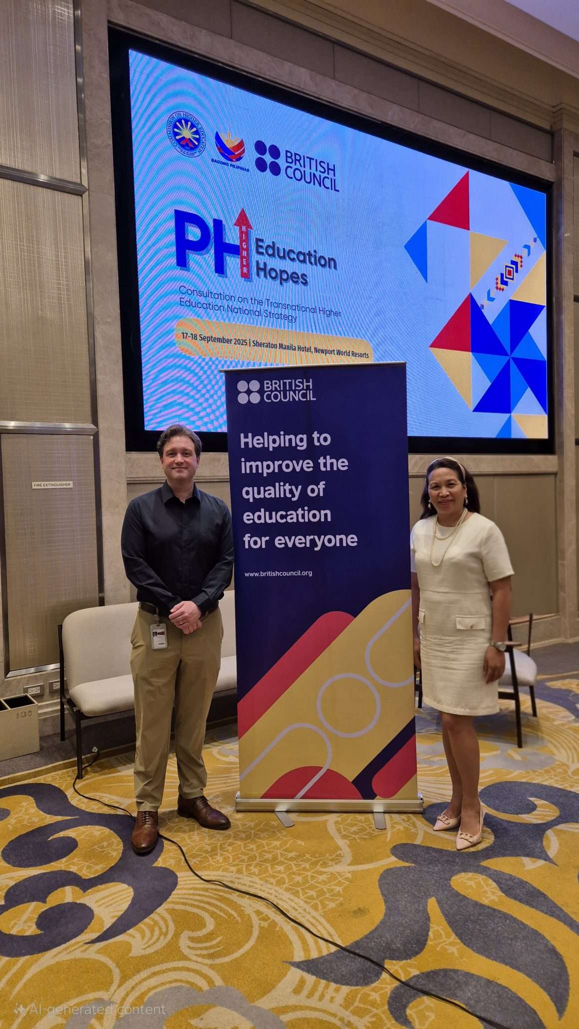 SISFU Joins CHED–British Council Consultation to Shape the Philippines’ Transnational Higher Education National Strategy