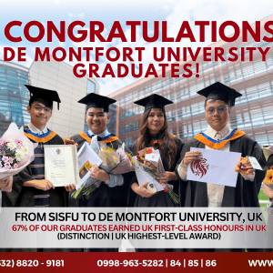 From SISFU to the UK: Celebrating the Success of Our De Montfort University Graduates