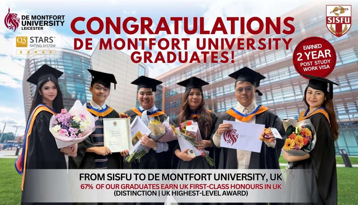 From SISFU to the UK: Celebrating the Success of Our De Montfort University Graduates