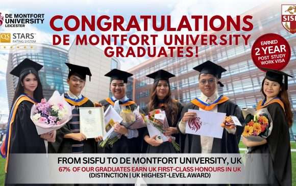 From SISFU to the UK: Celebrating the Success of Our De Montfort University Graduates