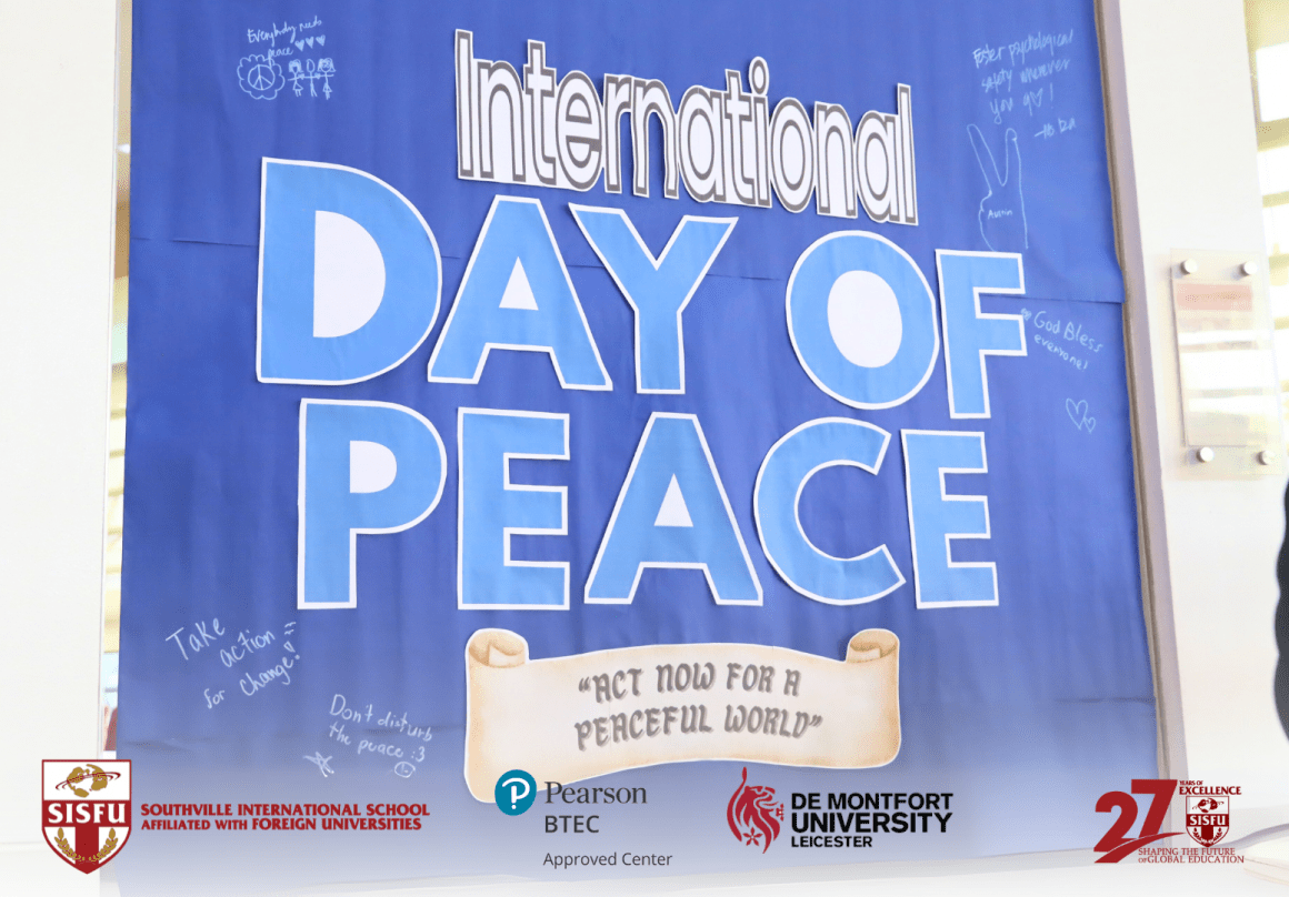 SISFU Students Lead the Call for Peace and Unity on International Peace Day