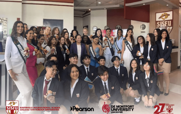 A Beautiful Day of Purpose: Miss Earth 2025 Delegates Inspire SISFU Students Towards Sustainability