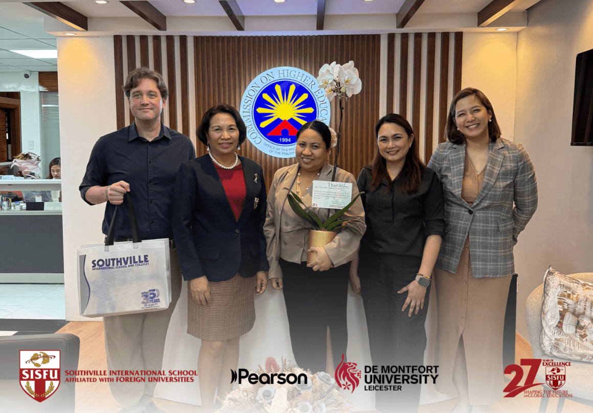 Southville Courtesy Visit to CHED IAS and Welcoming Director Dr. Christine Ferrer