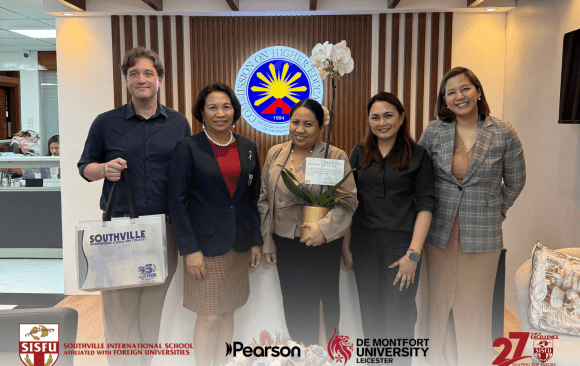 CHED Visit Southville Courtesy Visit to CHED IAS and Welcoming Director Dr. Christine Ferrer