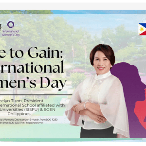 Dr.Jo TAlk at DMU Dr. Jocelyn Tizon Champions Women Empowerment and Gender Equality at International Women’s Day with Global De Montfort University Partners